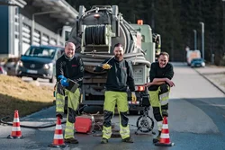 Ablauf von Kanalreinigung und Rohrreinigung in Pirk
